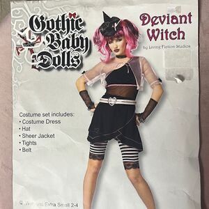 Gothic Baby Dolls Deviant Witch Costume